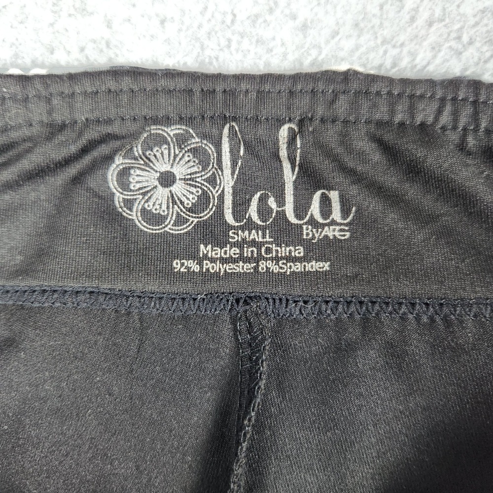 Lola by AFG Athletic Skort Womens Small Black White Stretchy Tennis High Waist - Picture 2 of 6